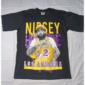 Nipsey Hussle Los Angeles T-shirt Hip Hop Rap pop Fashion unisex Medium